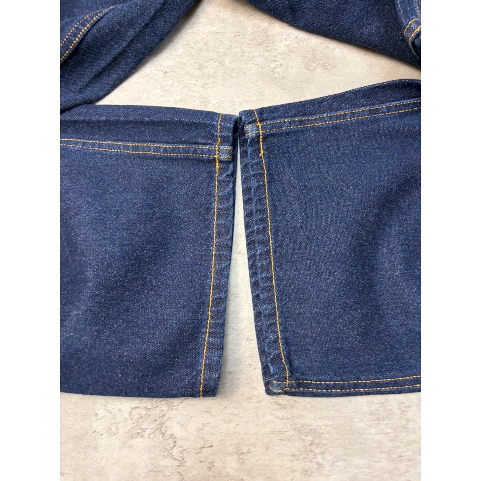 Vintage Y2K Icewear Contrast Stitched Dark Wash Denim Pants Size 36x34