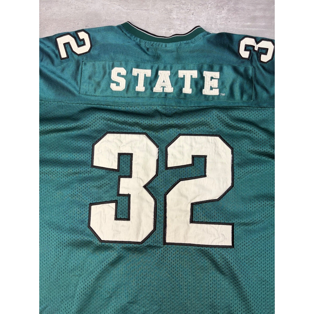 Vintage Michigan State Spartans NCAA #32 Stitched Football Jersey Size XL