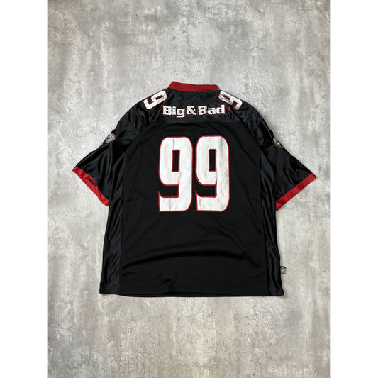 Vintage Y2K Big Daddy #99 Stitched Football Jersey Size XL Black