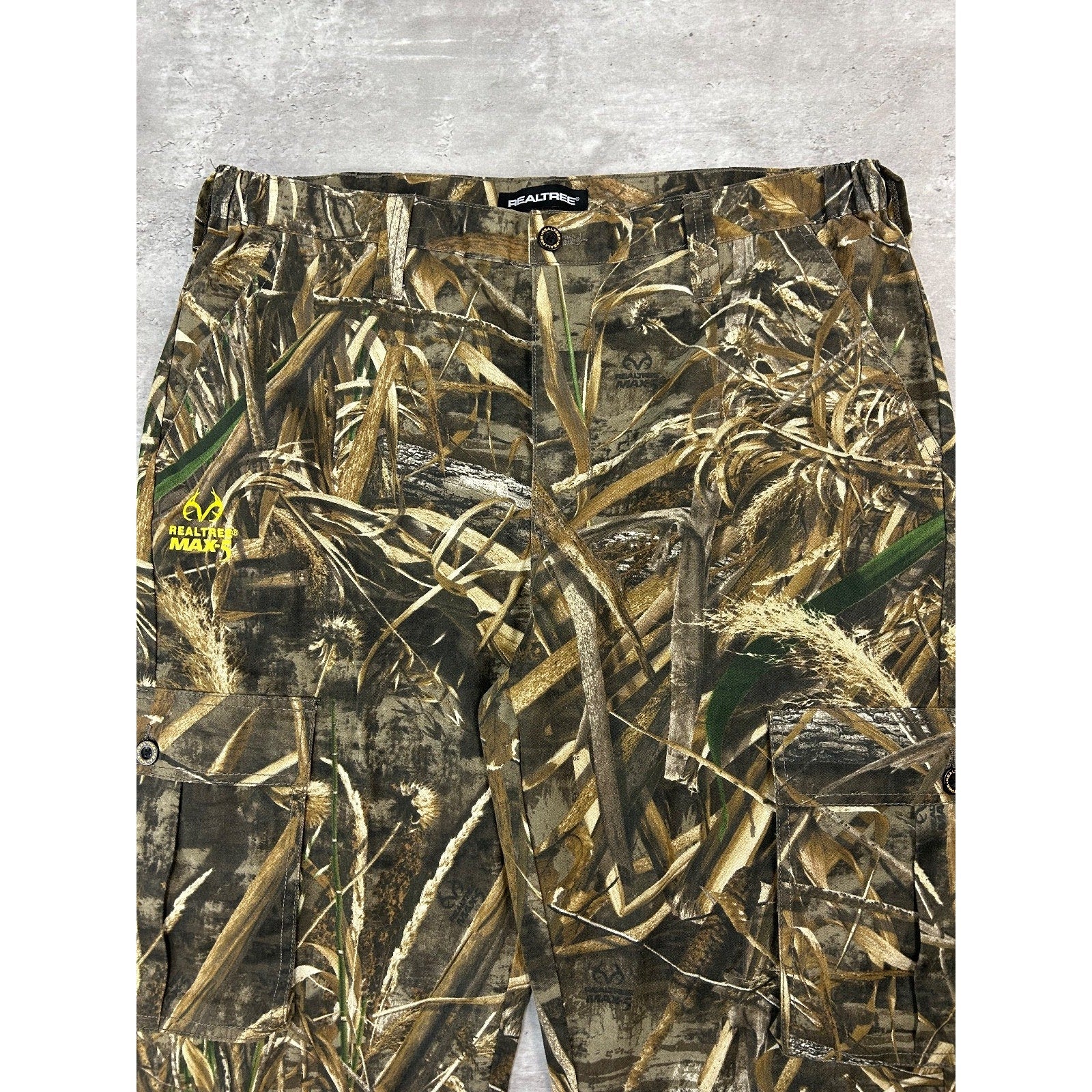 Vintage Realtree Max-5 Tree Camo Utility Hunting Cargo Pants Size 39