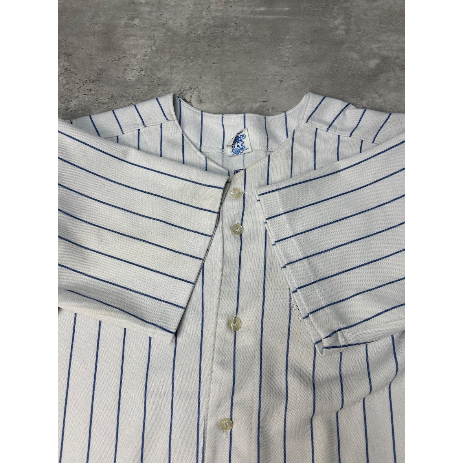 Vintage Mark Prior #22 Chicago Cubs MLB Stitched Pinstripe Jersey Size YOUTH M