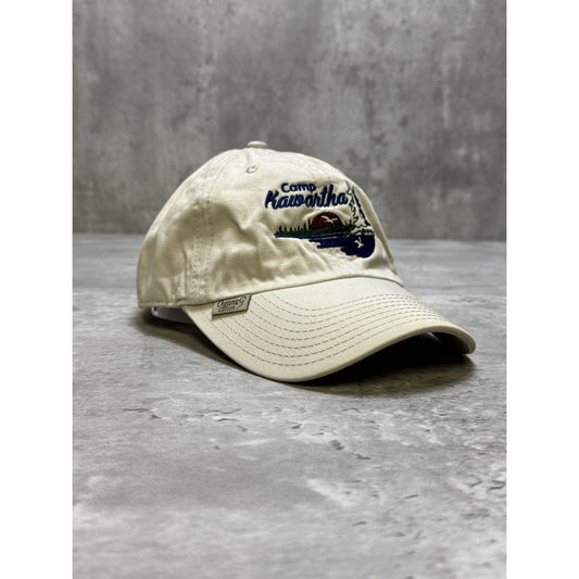 Vintage Camp Kawartha Embroidered Destination Strapback Hat OSFA