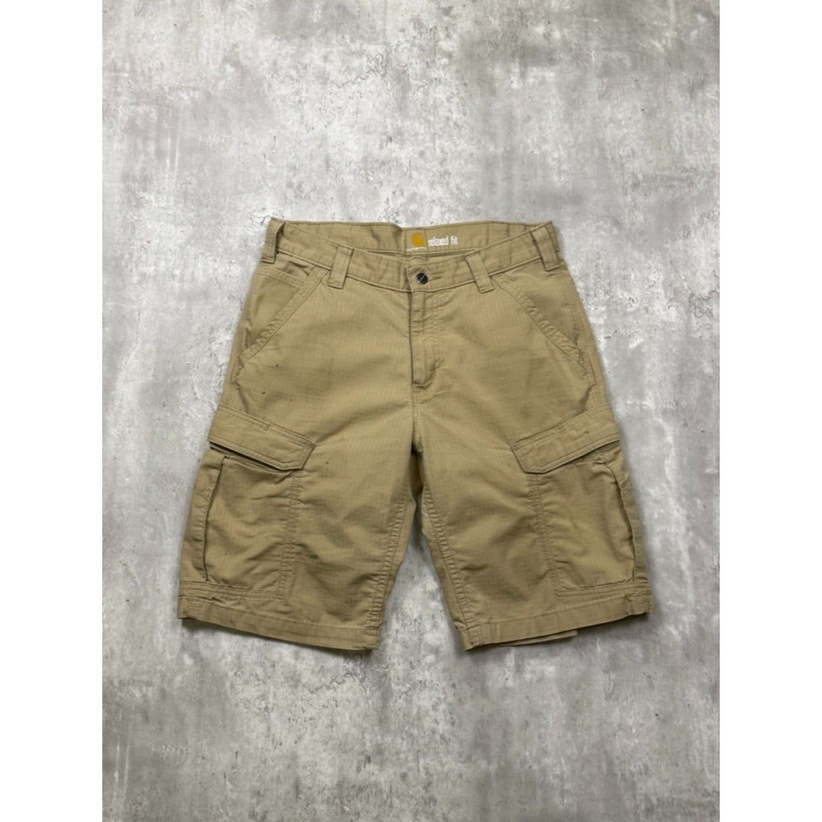 Vintage Carhartt Relaxed Fit Ripstop Workwear Cargo Shorts Size 32