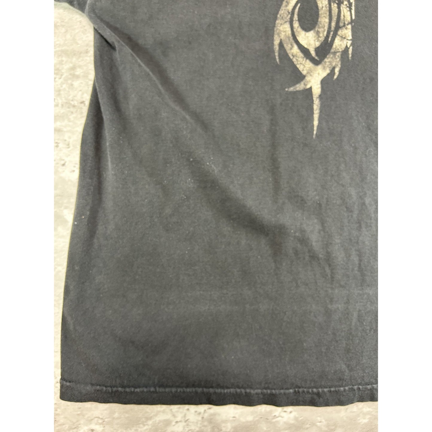 Vintage Slipknot Heavy Metal Music Band T-Shirt Size Medium Black