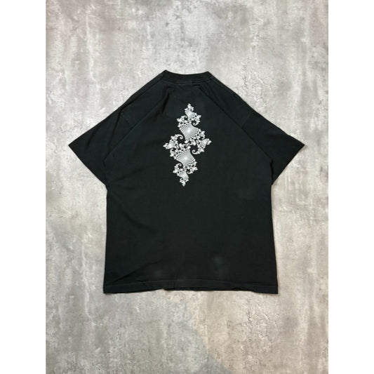 Vintage 1994 Symposium Fractals Princeton University Art Graphic T-Shirt Size XL