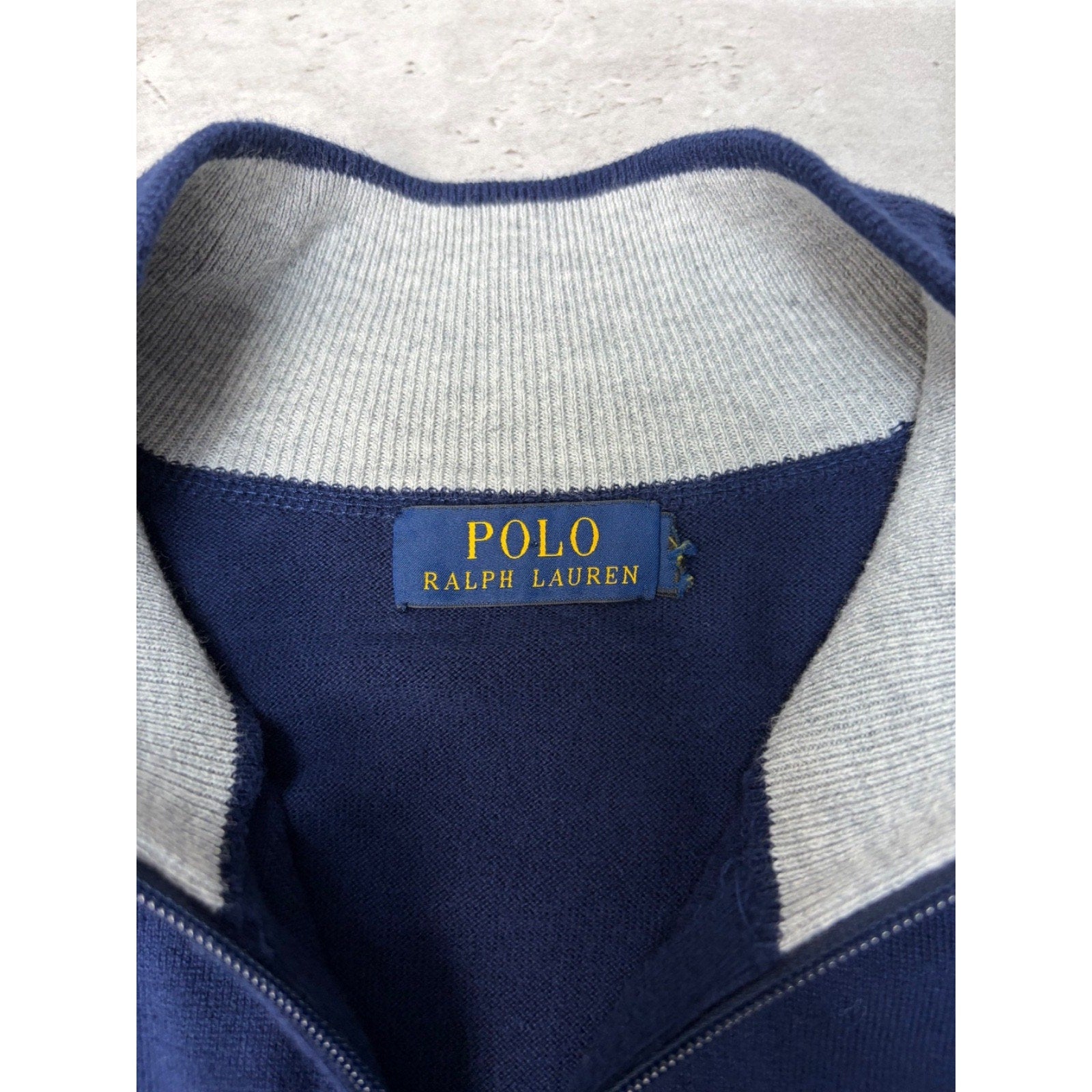 Vintage Polo Ralph Lauren Embroidered Pony Full Zip Sweatshirt Size XL