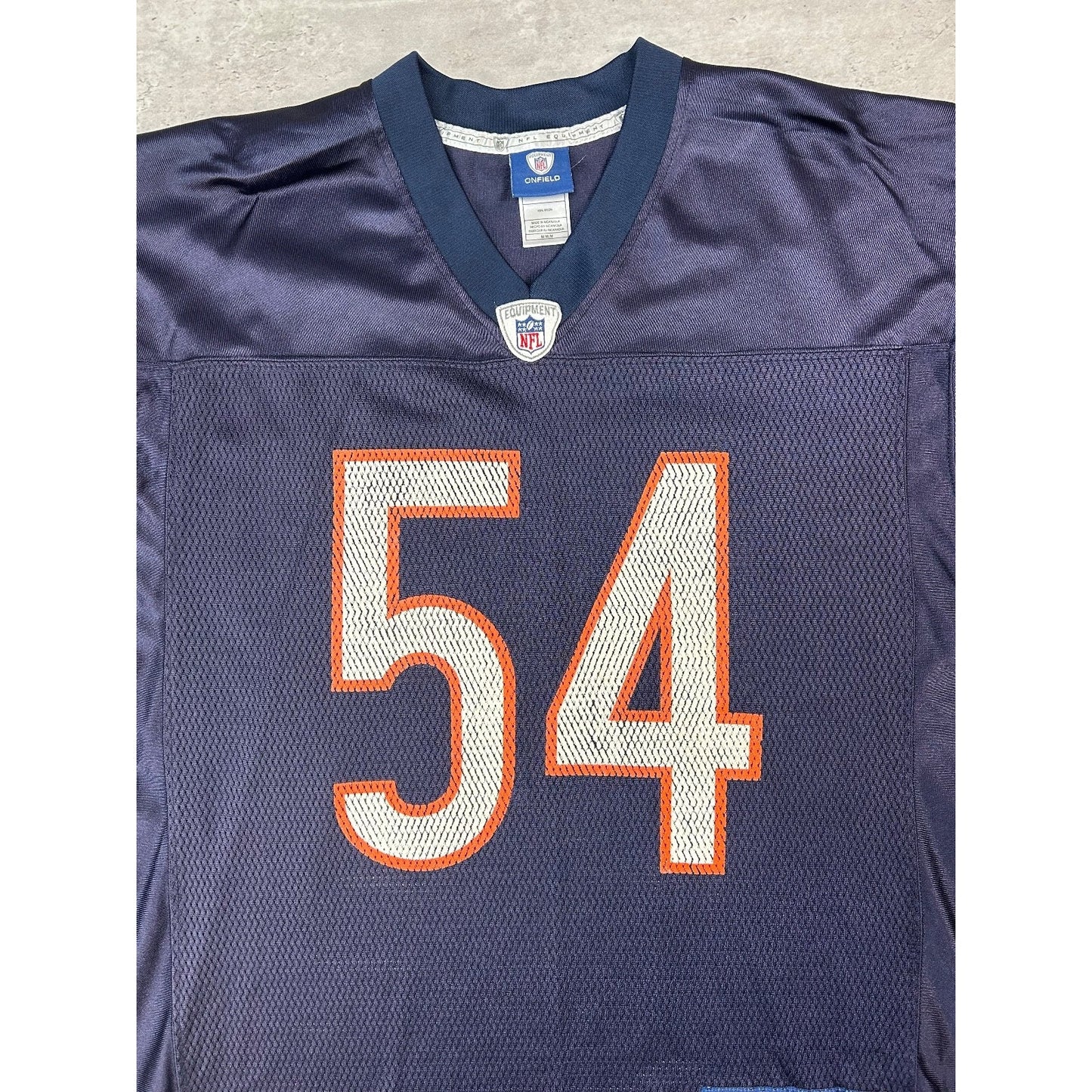 Vintage Brian Urlacher #54 Chicago Bears NFL Football Jersey Size Medium