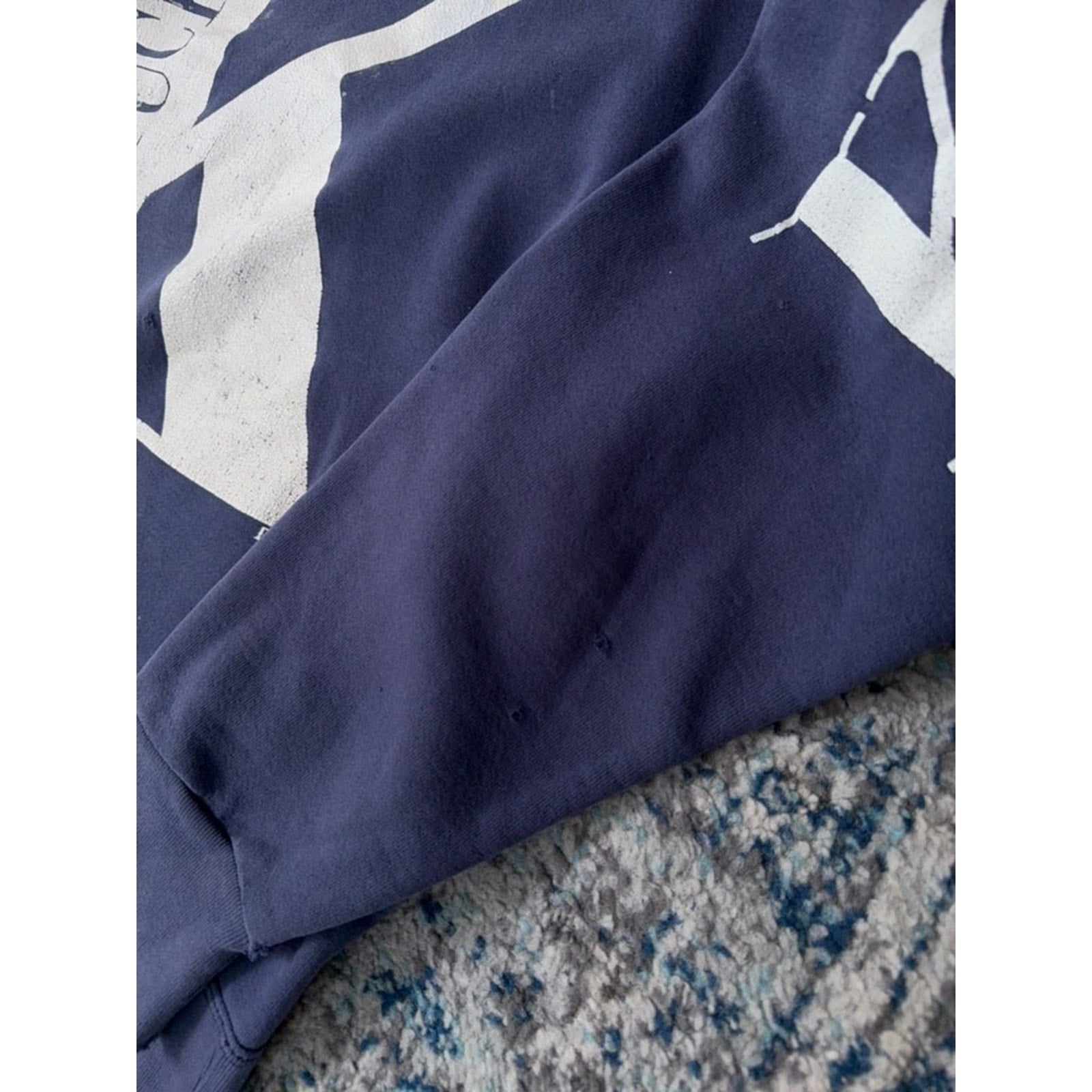 Vintage 90s Kentucky Wildcats NCAA Big Logo Graphic Sweatshirt Size Large