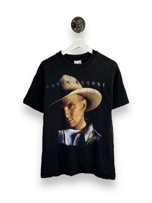 Vintage 1996 Garth Brooks Country Fresh Horses Music Graphic T-Shirt Size Large