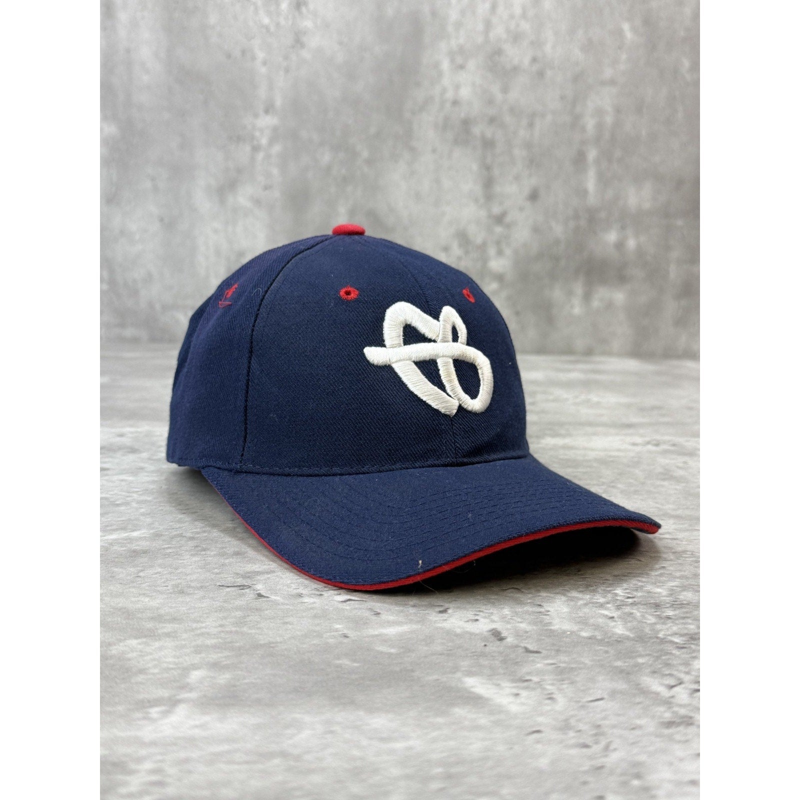 Vintage Y2K Fubu Sport Embroidered Spellout Logo Strapback Hat OSFA