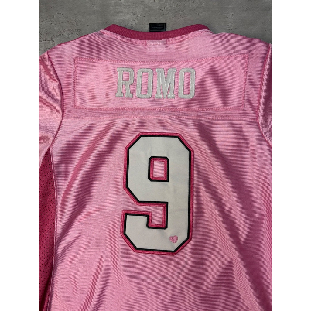 Vintage Womens Tony Romo #9 Dallas Cowboys NFL Valentines Jersey Size Medium