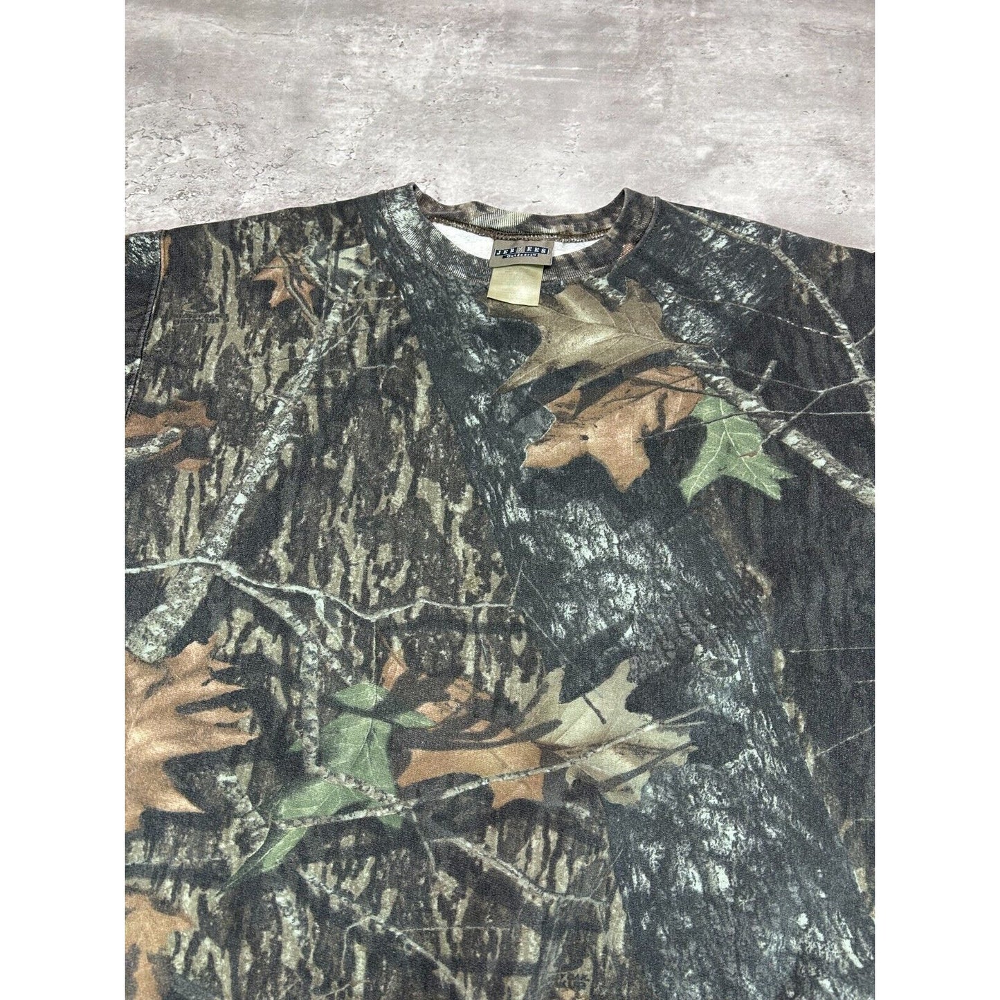 Vintage Mossy Oak Breakup Camo Crewneck Hunting Sweatshirt Size XL