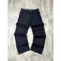 Vintage Y2K Womens Johnny Blaze Embroidered Signature Pocket Pants