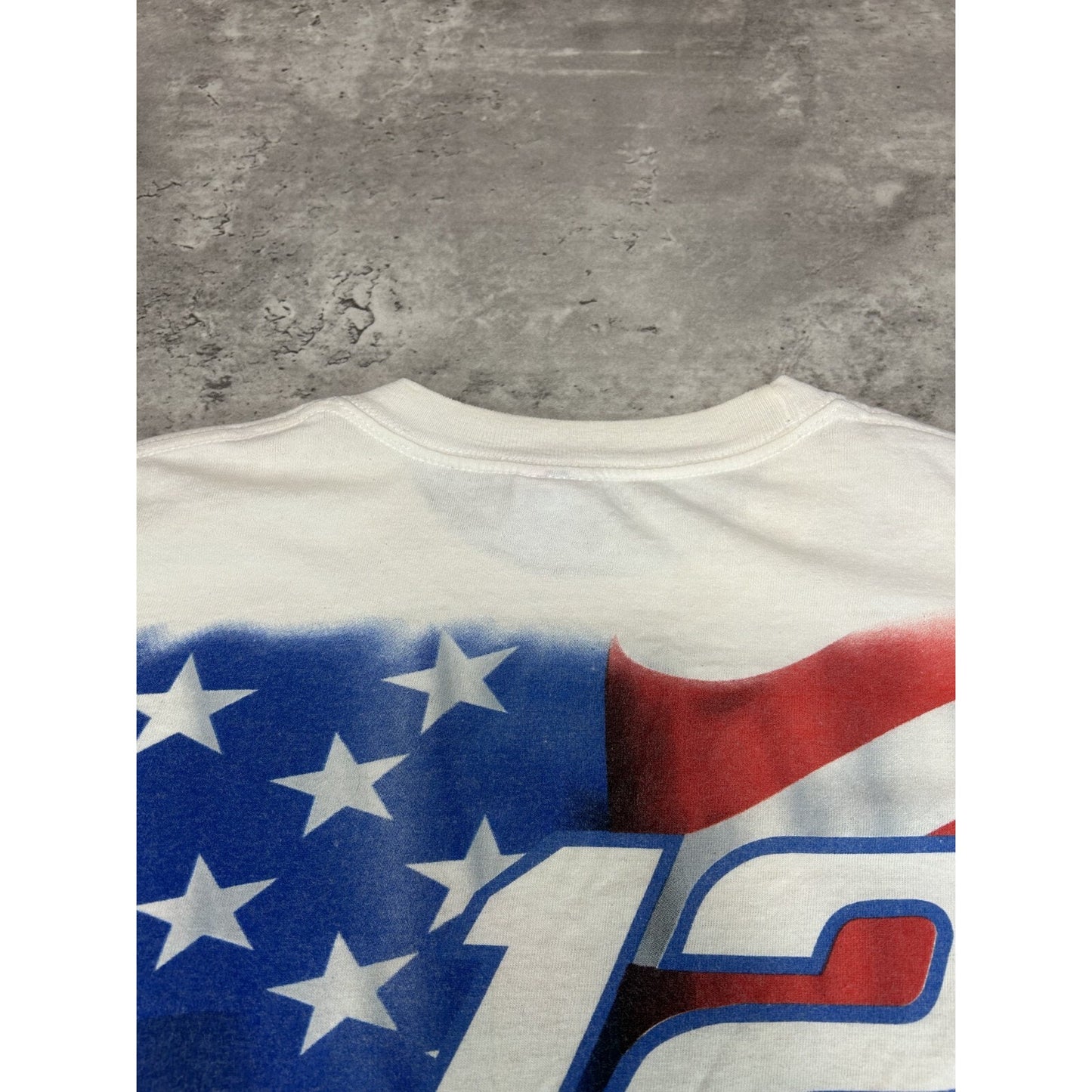 Vintage Ryan Newman Alltel Racing Nascar Graphic T-Shirt Size Medium White