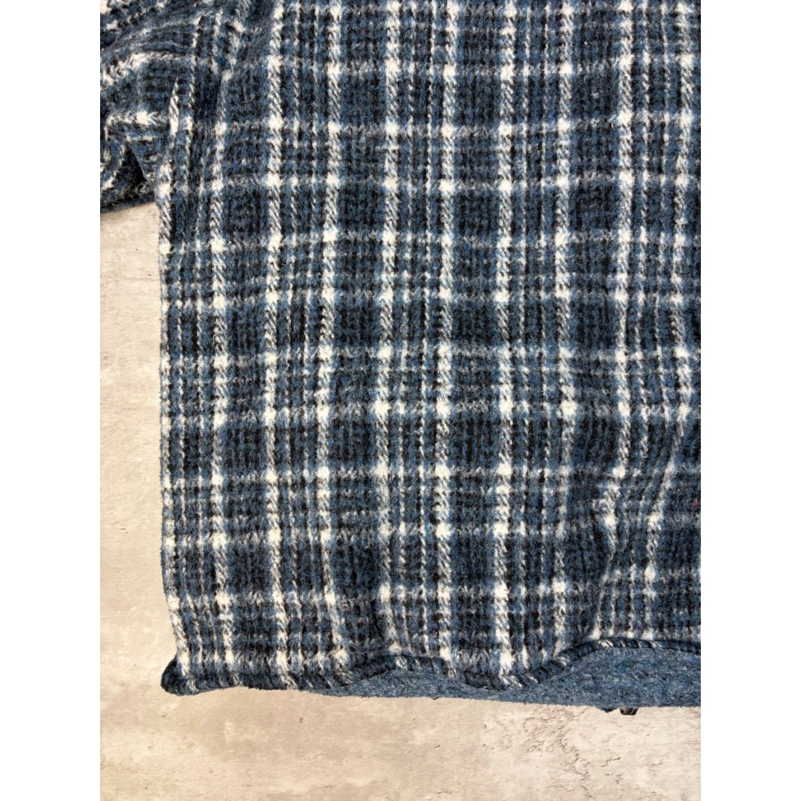 Vintage Earth Ragz Plaid Heavyweight Full Zip Jacket Size Large