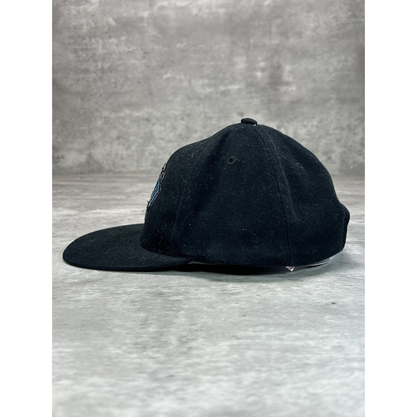 Vintage 90s Driven Not By His Nails By His Love Jesus Snapback Hat OSFA Black