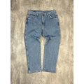 Vintage Wrangler Authentic Jeans Light Wash Denim Pants Size 37W Blue