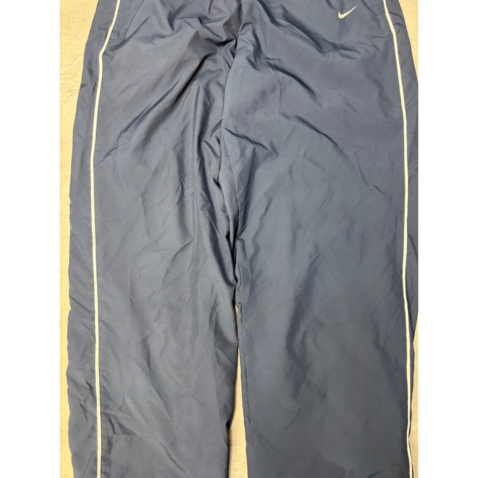 Vintage Nike Embroidered Swoosh Nylon Track Pants Size XL