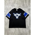Vintage 90s The Rock #1 Electrifying Graphic Spellout Football Jersey Size 2XL