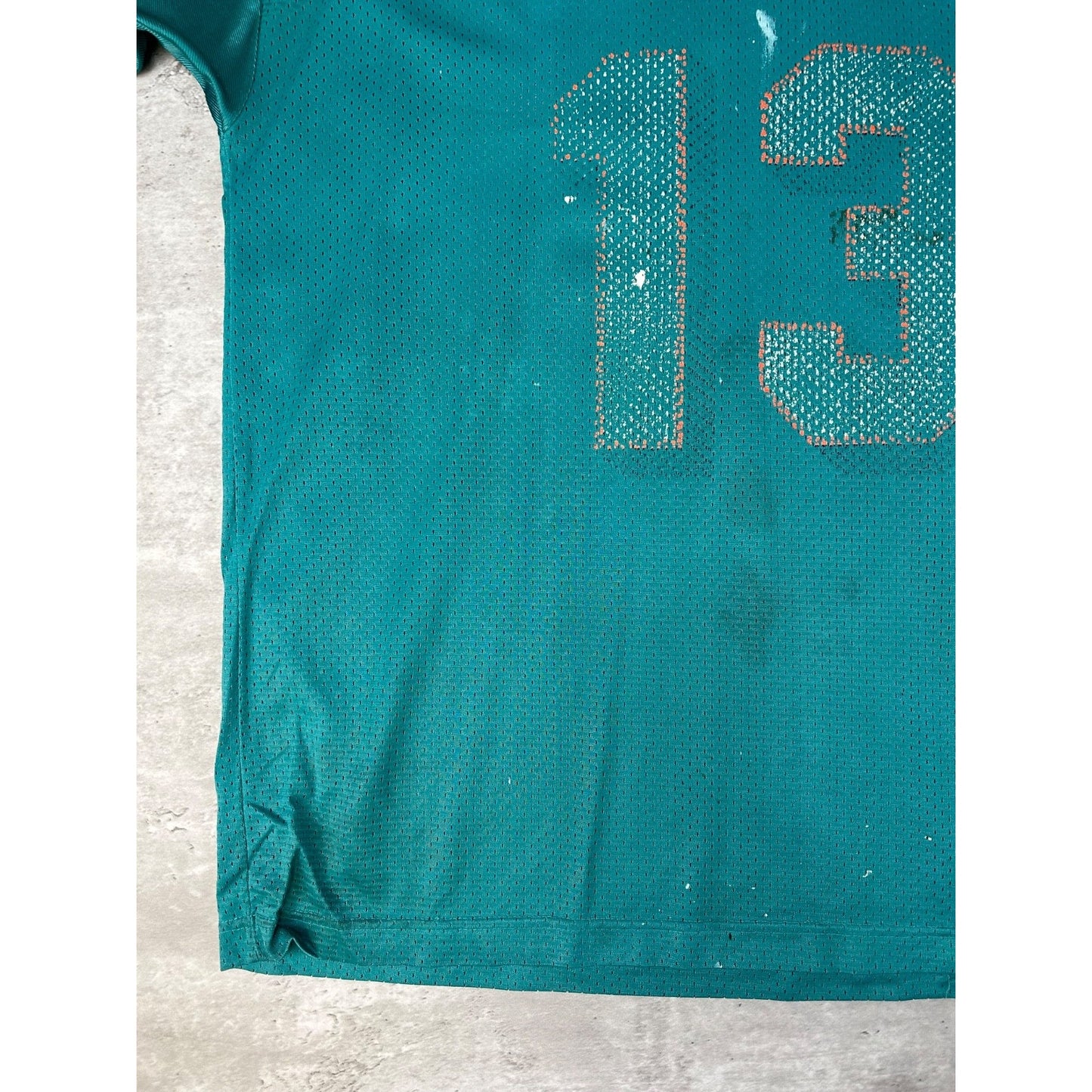 Vintage 90s Dan Marino #13 Miami Dolphins NFL Champion Football Jersey Size XL