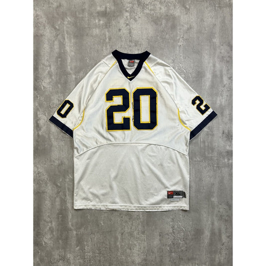 Vintage Michigan Wolverines #20 NCAA Nike Football Jersey Size XL