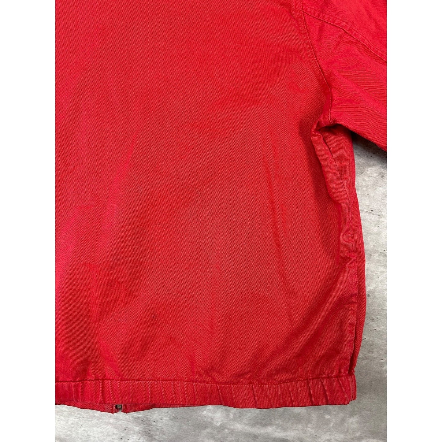 Vintage Polo Ralph Lauren Embroidered Pony Harrington Jacket Size XL Red