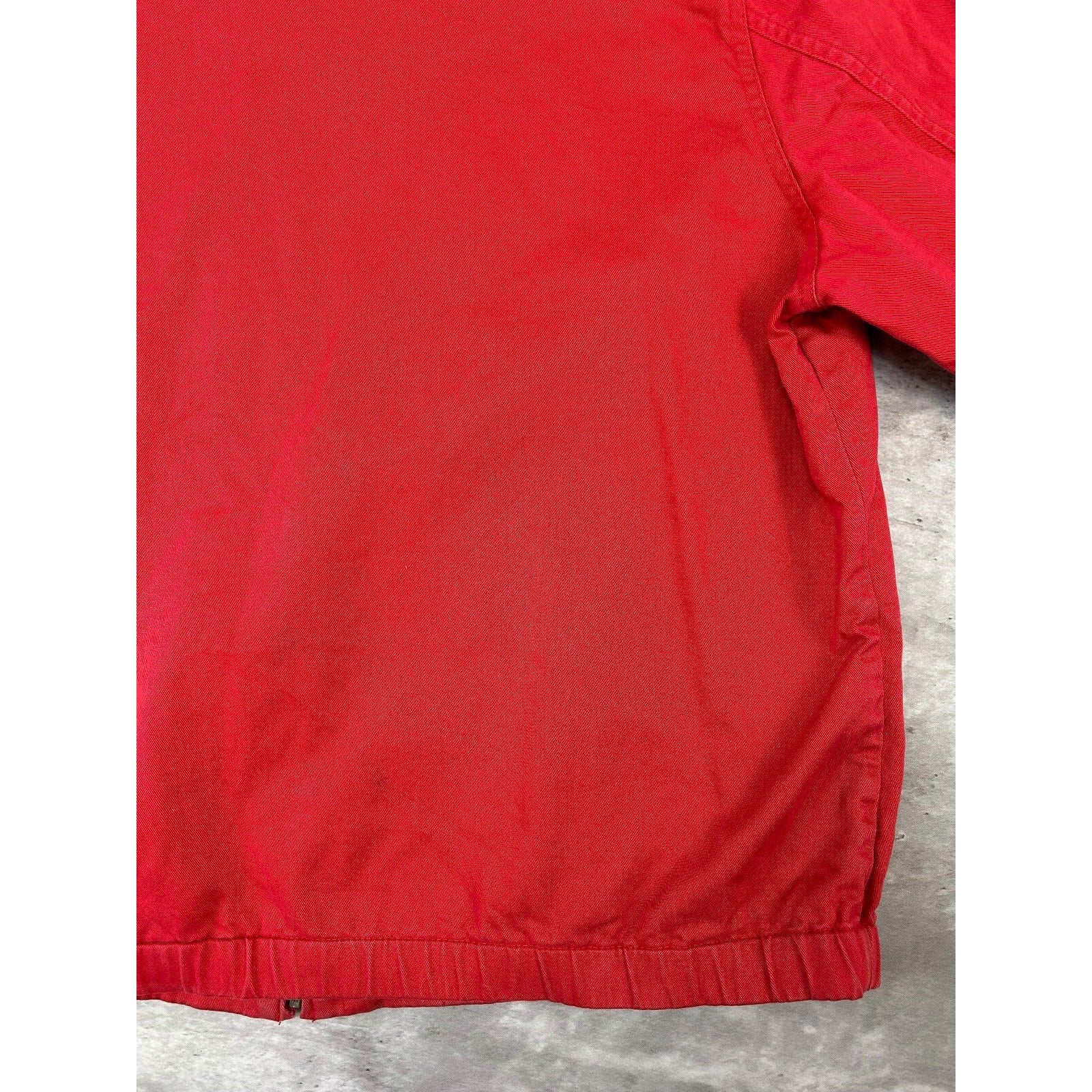 Vintage Polo Ralph Lauren Embroidered Pony Harrington Jacket Size XL Red