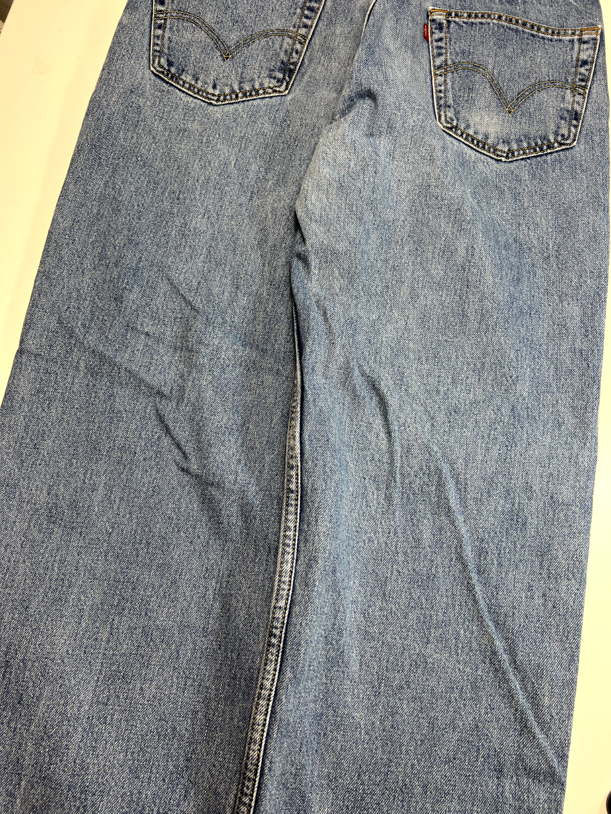 Levi's 550 Medium Wash Relaxed Fit Denim Pants Size 36W