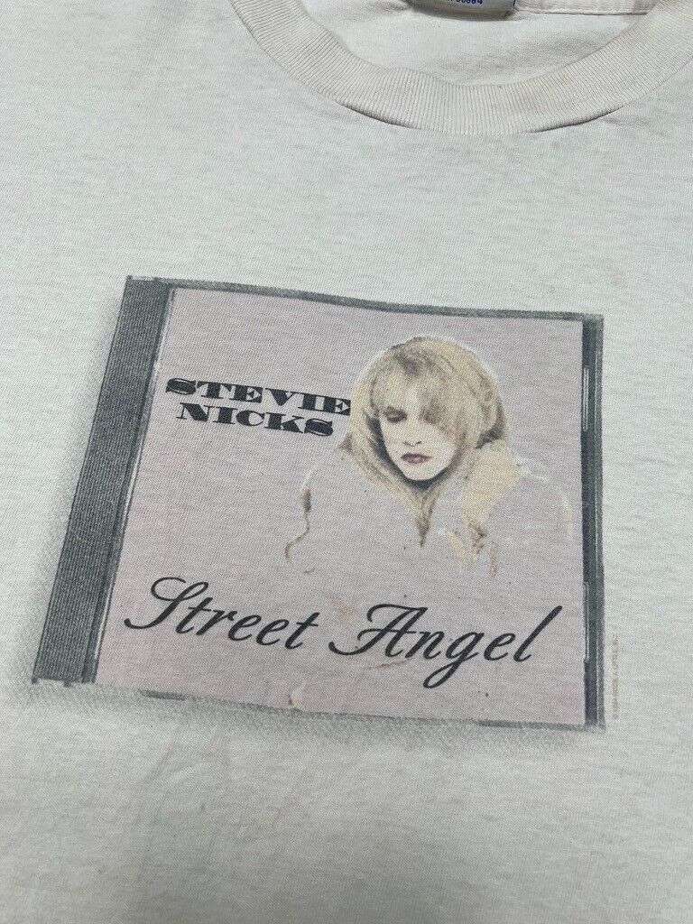 Vintage 1994 Stevie Nicks Street Angel World Tour Graphic Band T-Shirt Size XL