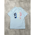Vintage 80s Ridin-Hy Ranch Gradient Script Spellout T-Shirt Size Small