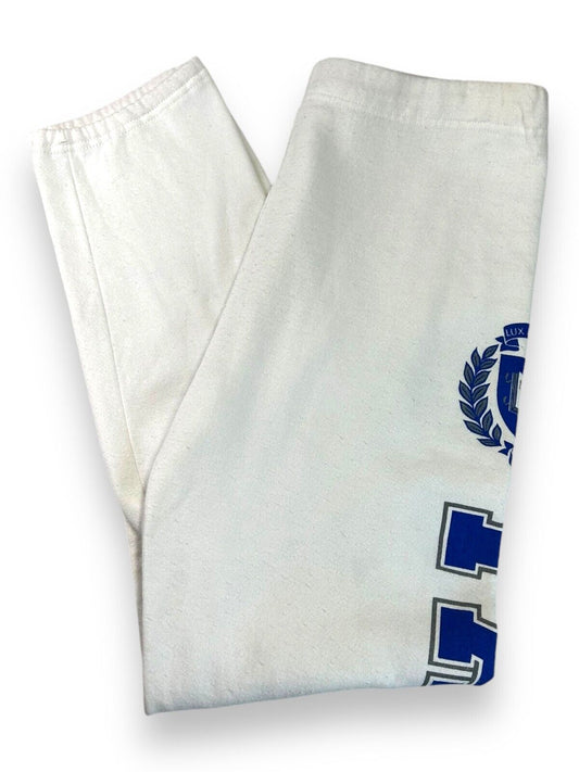 Vintage 80s/90s Yale University NCAA Collegiate Spellout Sweat Pants Size Large