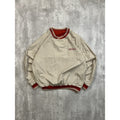 Vintage Ohio State Buckeyes Reversible Pullover Windbreaker Jacket Size Large