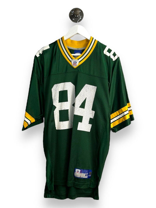 Vintage Javon Walker #84 Green Bay Packer NFL Reebok Football Jersey Size Medium