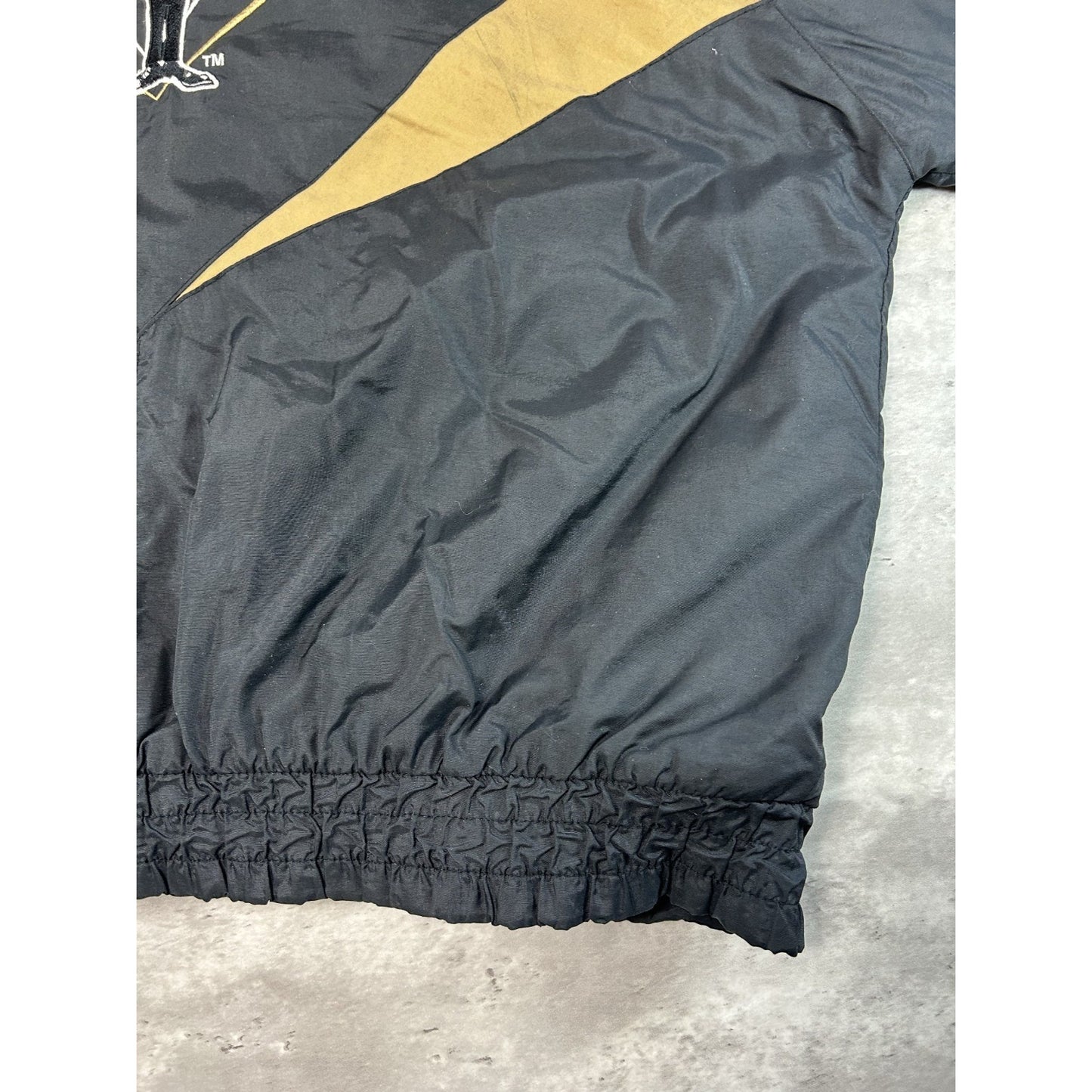 Vintage 90s Purdue Boilermakers NCAA Embroidered Insulated Jacket Size Large
