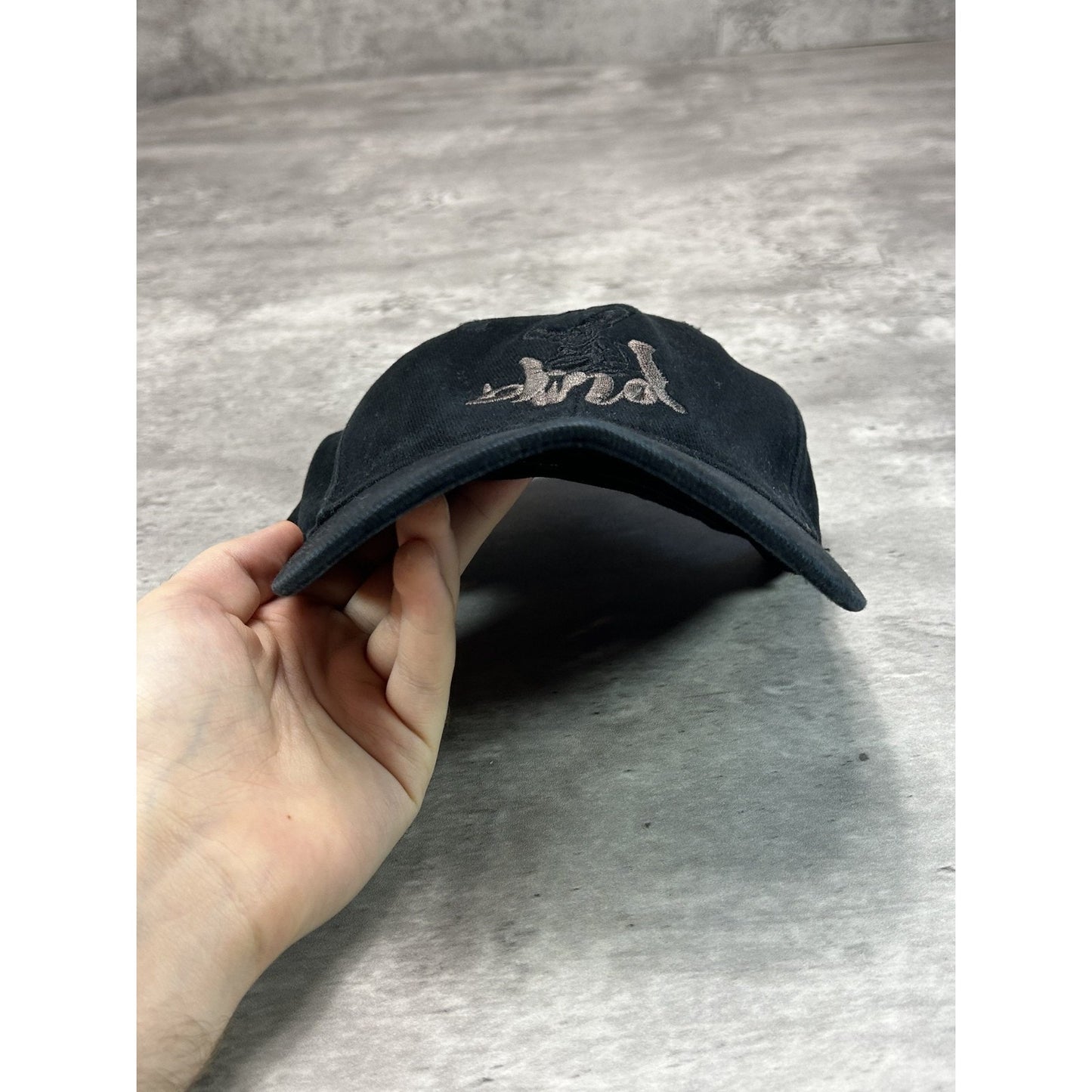 Vintage Y2K Blind Skateboards Embroidered Reaper Spellout Flex Fit Hat Small