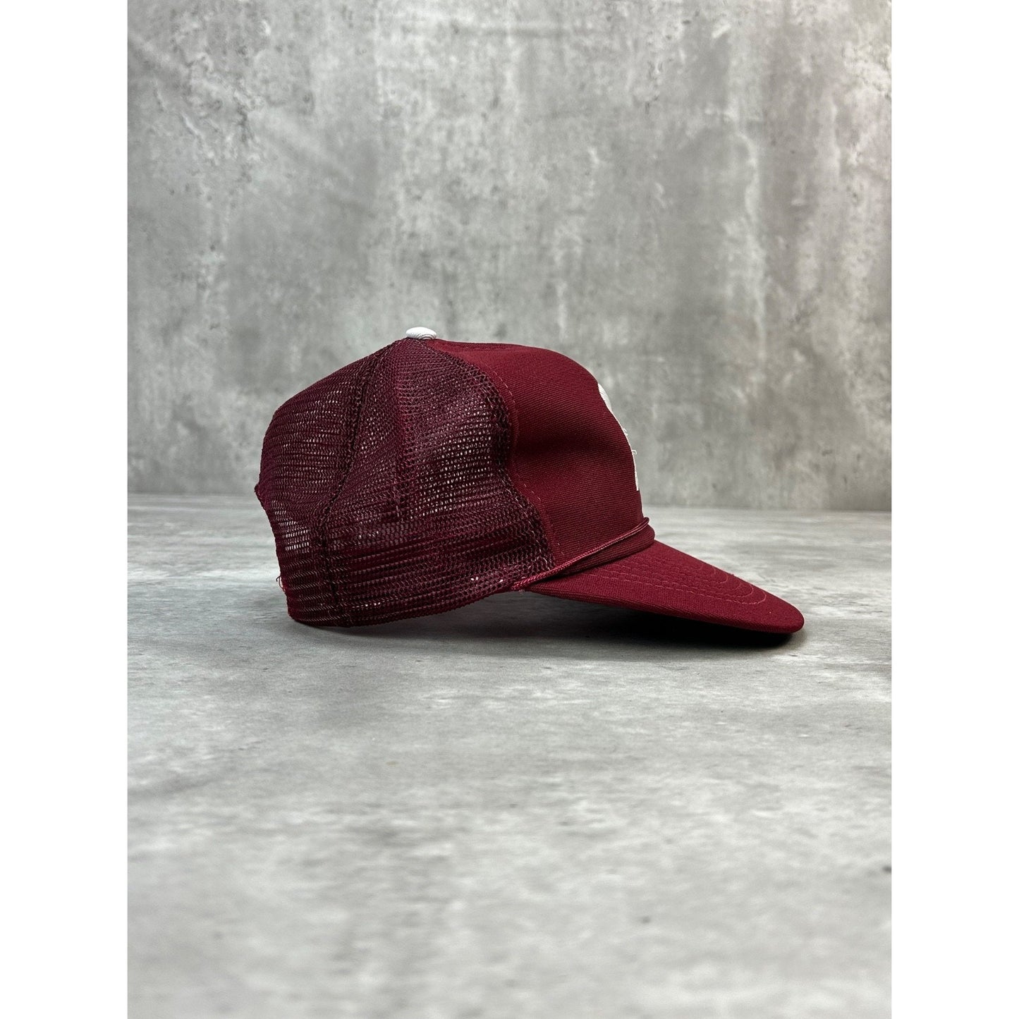 Vintage 80s Philadelphia Phillies MLB Embroidered Logo Trucker Snapback Hat OSFA