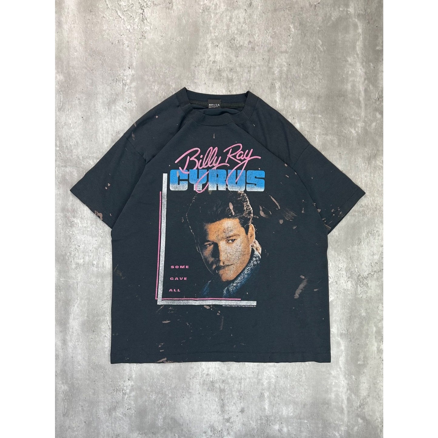 Vintage 1992 Billy Ray Cyrus Achy Breaky Heart Country Music Tour T-Shirt Sz XL