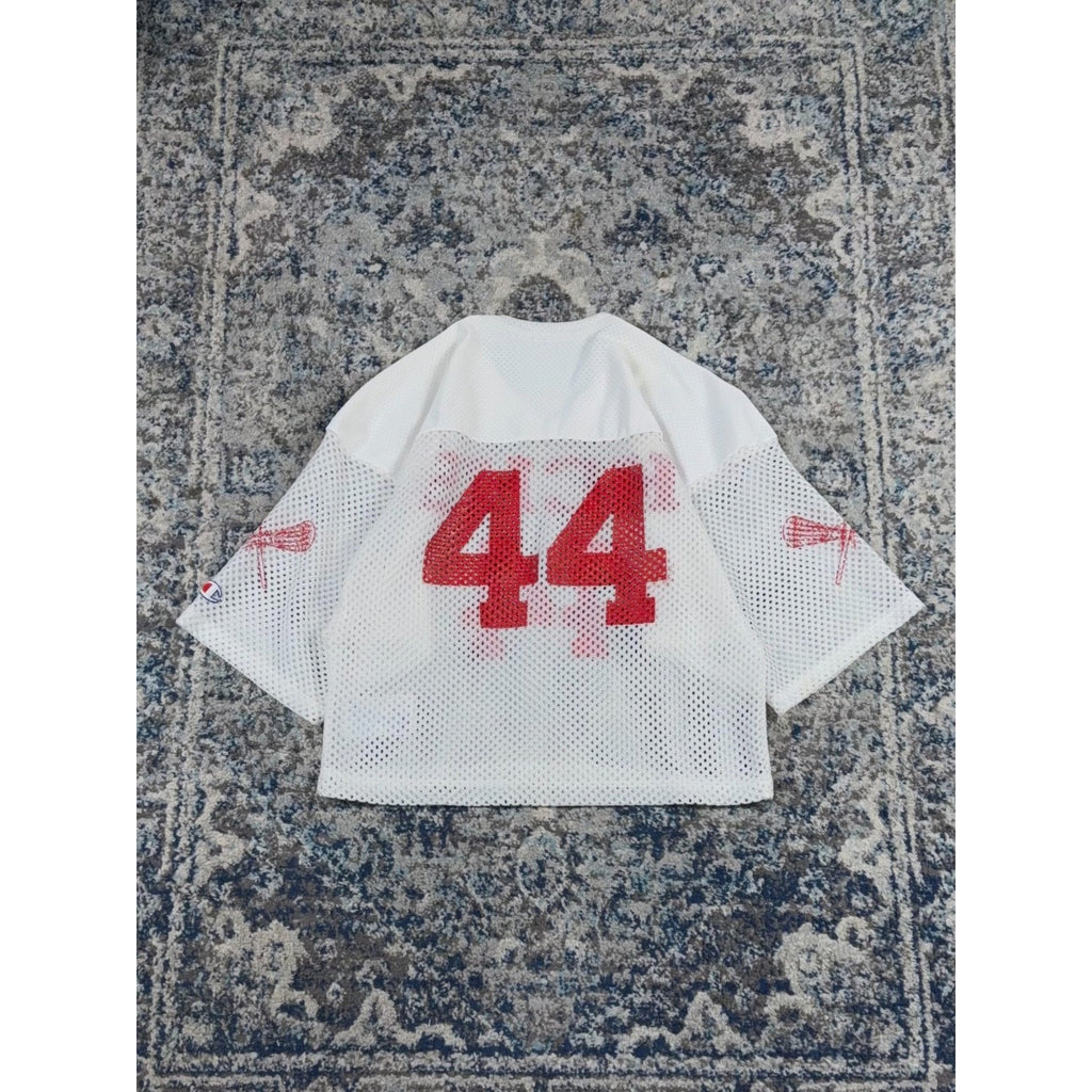 Vintage 80s/90s HCHS #44 NCAA Mesh Champion Lacrosse Jersey Size Large