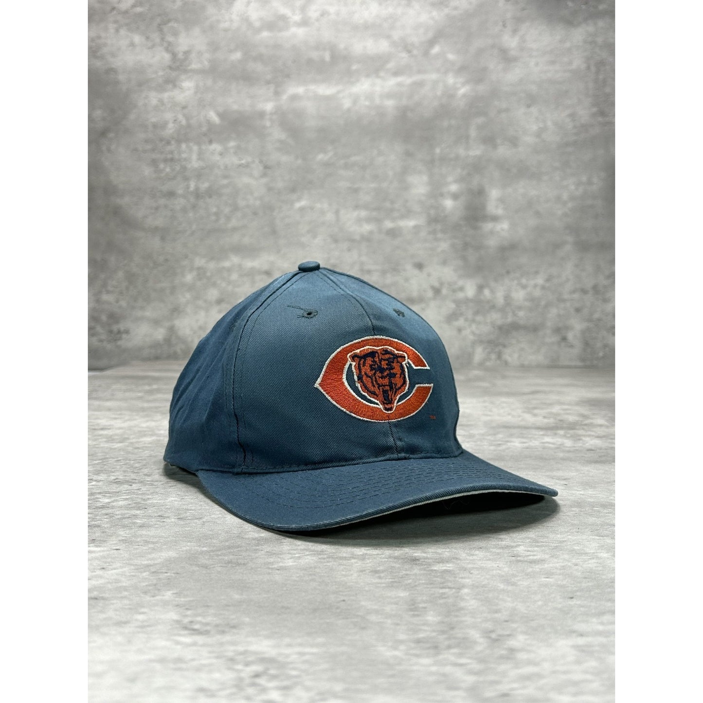 Vintage Chicago Bears NFL Embroidered Logo Football Snapback Hat OSFA