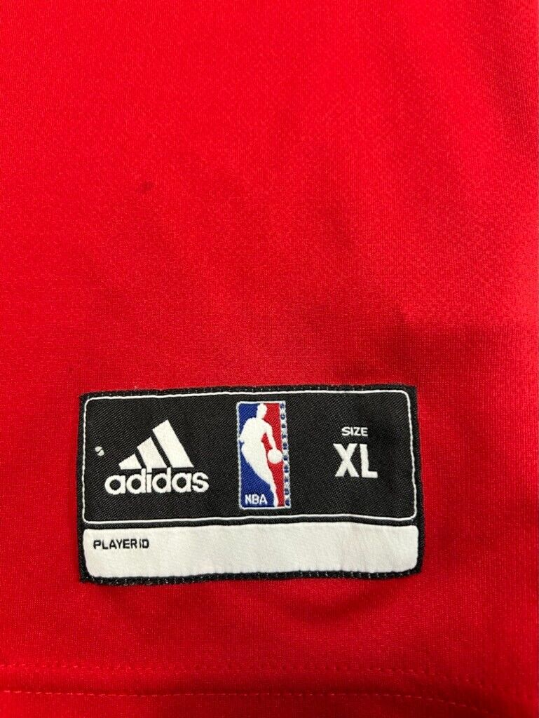 Joakim Noah #13 Chicago Bulls NBA Stitched Adidas Basketball Jersey Size XL Red