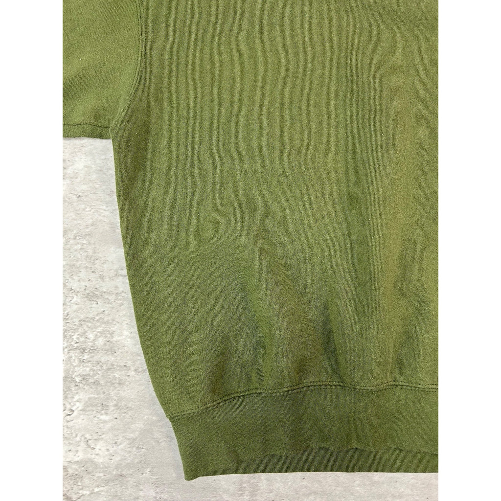 Vintage US Military USMC Graphic Crest Crewneck Sweatshirt Size Large
