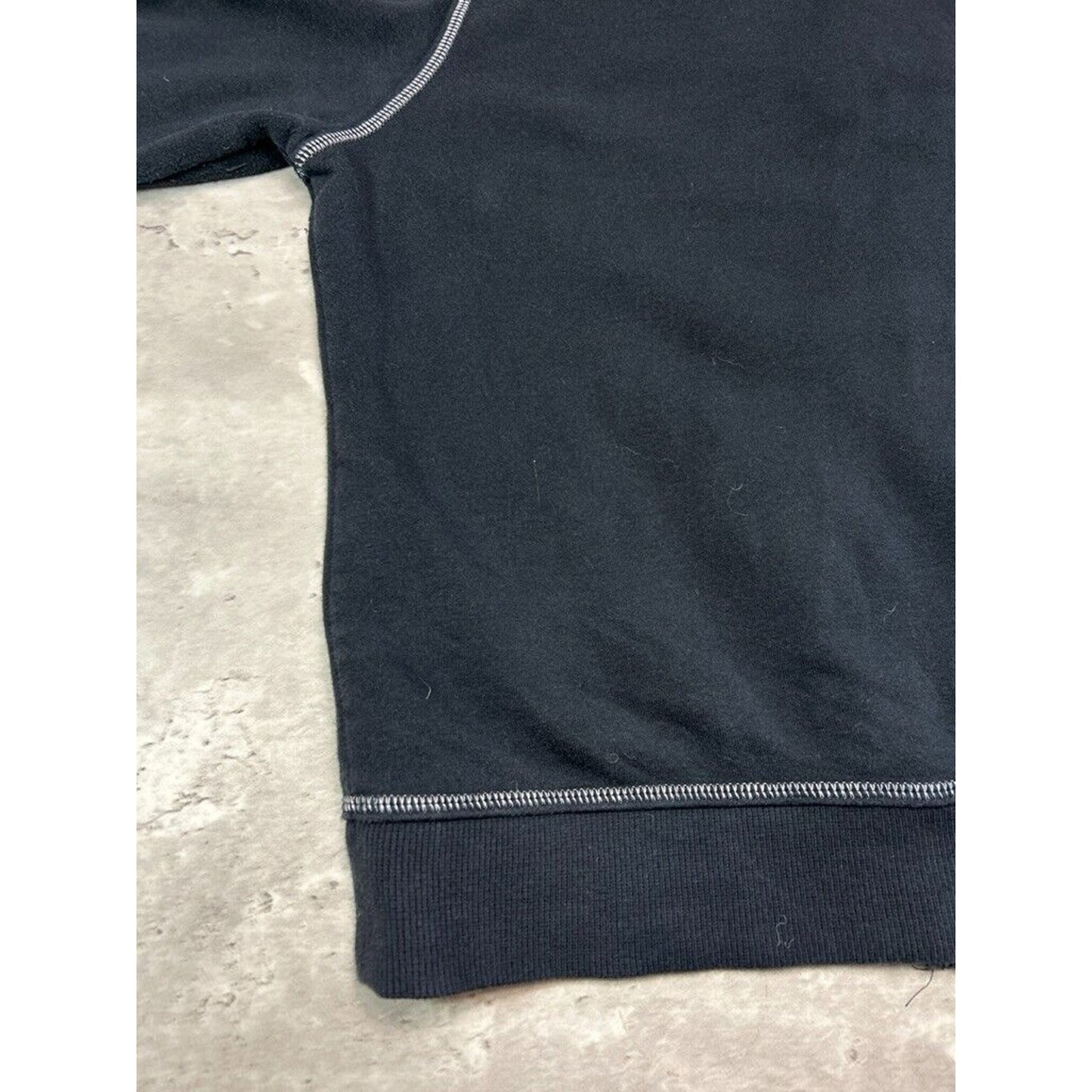 Vintage Womens Nike Embroidered Swoosh Full Zip Hooded Sweatshirt Size XL Black