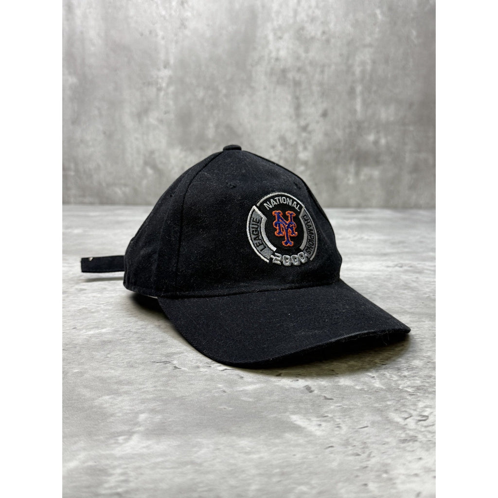 Vintage 2000 New York Mets MLB National League Champs Strapback Hat OSFA
