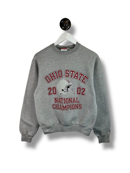 Vintage 2002 Ohio State Buckeyes NCAA Helmet Graphic Champion Sweatshirt Small