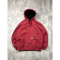 Vintage Womens Carhartt Canvas Insulated Hooded Active Jacket Size XL