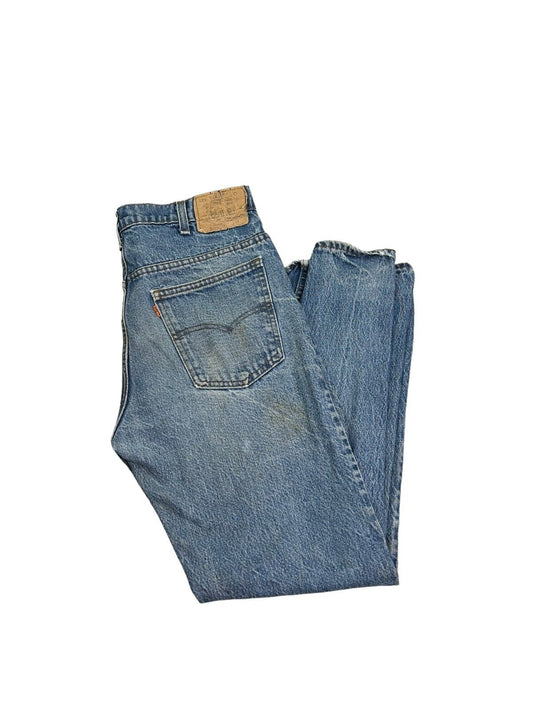Vintage 80s/90s Levi's Orange Tab Medium Wash Denim Pants Size 32 519-0217