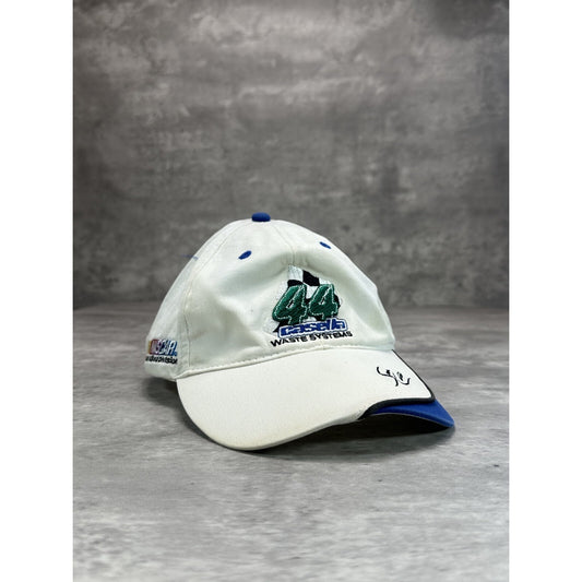 Sean Caisse #44 NASCAR Casella Waste Systems Embroidered Strapback Hat OSFA
