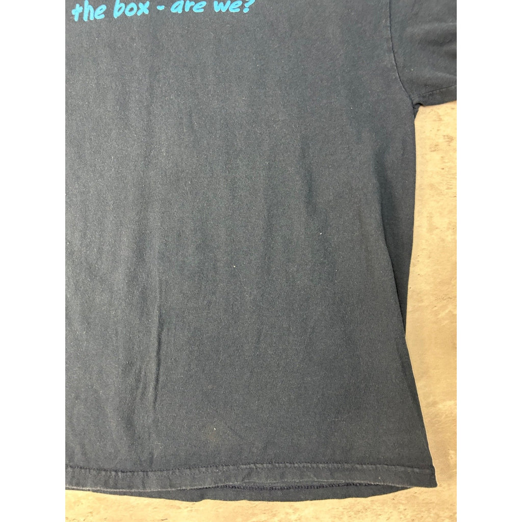 Vintage 90s Not The Brightest Crayon In The Book Comedy Slogan T-Shirt Size XL