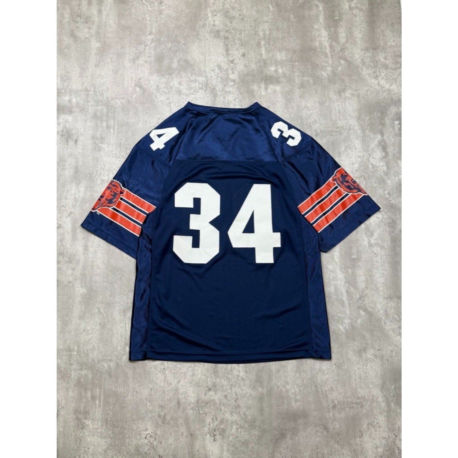 Vintage 80s/90s Walter Payton #34 Chicago Bears NFL Football Jersey Size Large