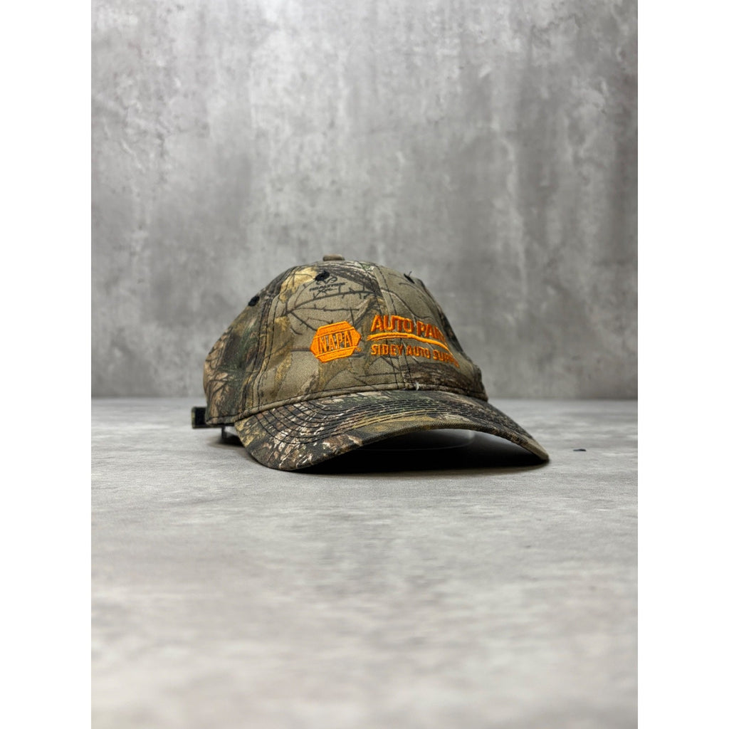 Vintage Napa Auto Parts Realtree Xtra Camo Strapback Hat OSFA